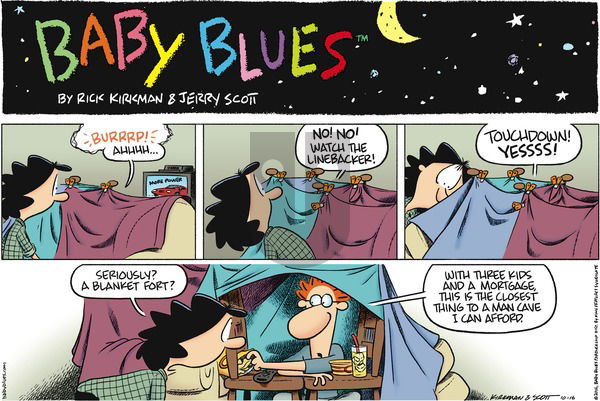 Baby Blues on Sunday October 16, 2016 Comic Strip