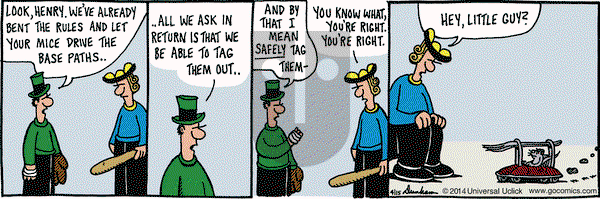 Overboard on Tuesday April 15, 2014 Comic Strip