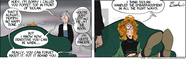 9 Chickweed Lane on Tuesday February 21, 2017 Comic Strip