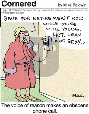 Cornered - Thursday March 9, 2006 Comic Strip