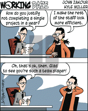 Working Daze on Monday May 17, 2004 Comic Strip