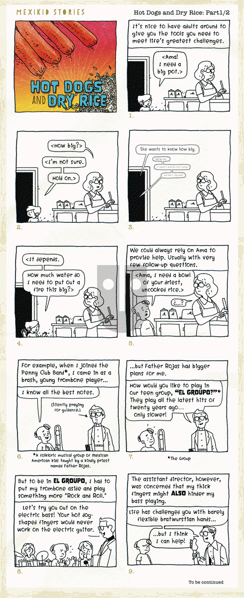 Mexikid Stories on Thursday September 29, 2022 Comic Strip