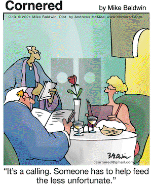 Cornered on Friday September 10, 2021 Comic Strip