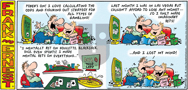Frank and Ernest on Sunday November 4, 2007 Comic Strip