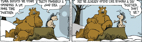 The Grizzwells on Tuesday December 26, 2017 Comic Strip