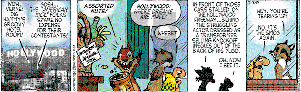 Over the Hedge on Friday February 26, 2010 Comic Strip