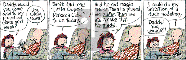 Cul de Sac on Tuesday April 9, 2013 Comic Strip