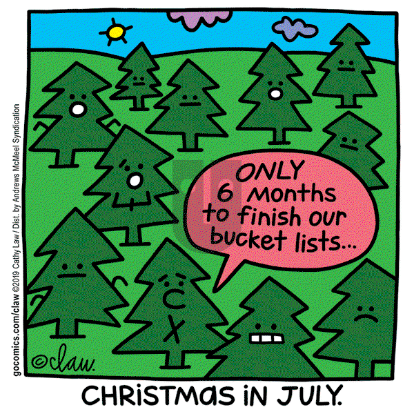 Claw on Monday July 8, 2019 Comic Strip