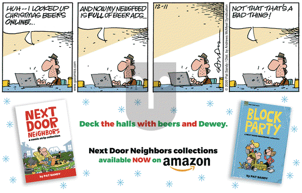 Next Door Neighbors - Saturday December 2, 2023 Comic Strip