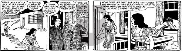 Alley Oop on Tuesday August 26, 1947 Comic Strip