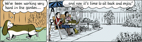 Fred Basset on Wednesday August 14, 2013 Comic Strip