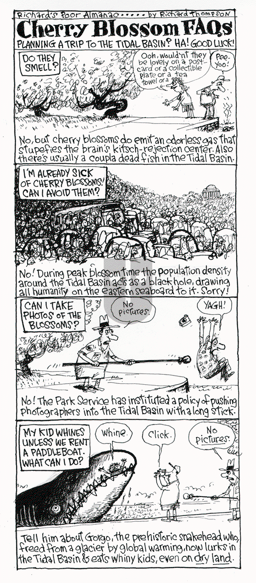 Richard's Poor Almanac on Friday January 22, 2016 Comic Strip