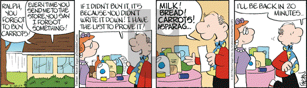 Drabble on Monday February 20, 2017 Comic Strip