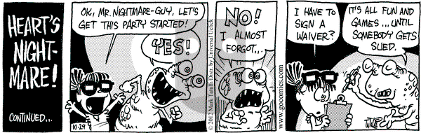 Heart of the City on Monday October 29, 2012 Comic Strip