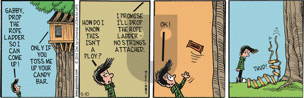 Grand Avenue on Saturday May 10, 2014 Comic Strip