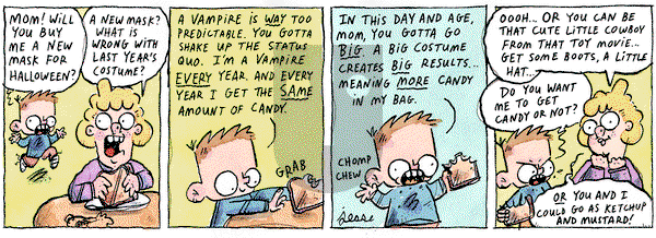 Tex on Wednesday October 25, 2023 Comic Strip
