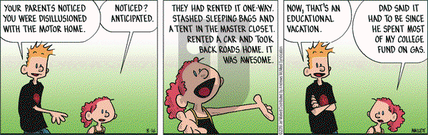 Frazz on Friday August 16, 2019 Comic Strip