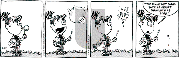 Heart of the City on Saturday February 24, 2018 Comic Strip