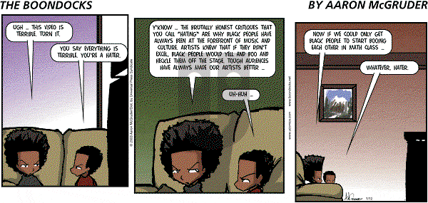 The Boondocks on Sunday August 15, 2010 Comic Strip
