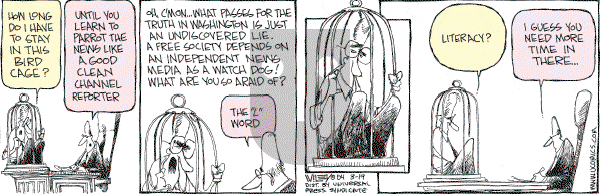 Non Sequitur on Friday March 19, 2004 Comic Strip