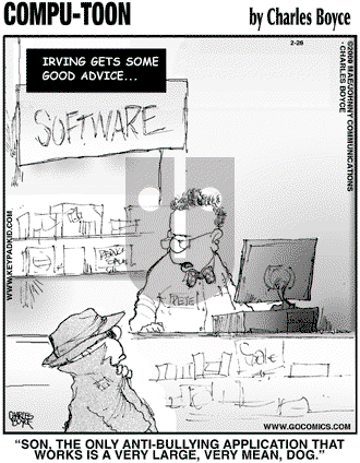 Compu-toon on Thursday February 26, 2009 Comic Strip