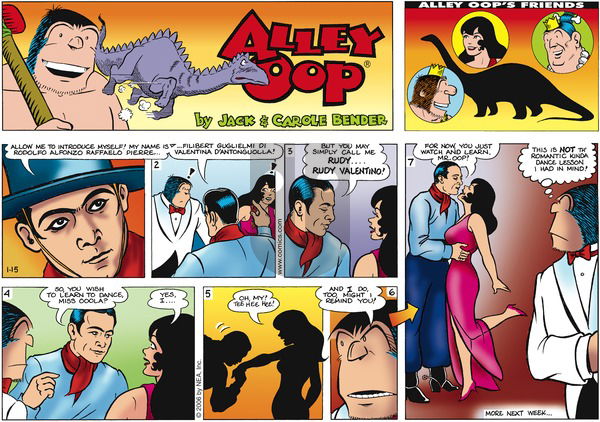 Alley Oop on Sunday January 15, 2006 Comic Strip