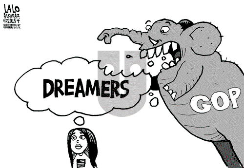 Lalo Alcaraz on Thursday February 19, 2015 Comic Strip