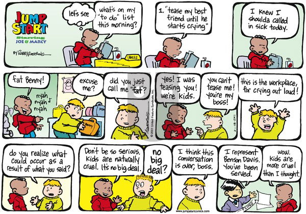 JumpStart on Sunday February 18, 2001 Comic Strip