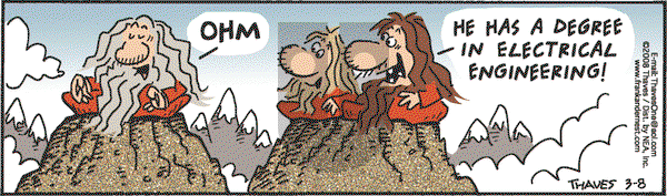 Frank and Ernest on Saturday March 8, 2008 Comic Strip