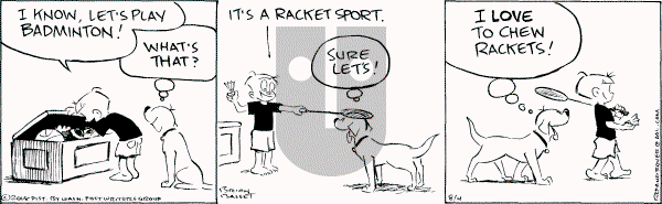 Red and Rover on Monday August 4, 2008 Comic Strip