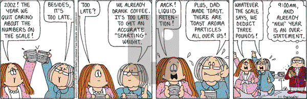 Cathy Classics on Friday April 26, 2002 Comic Strip
