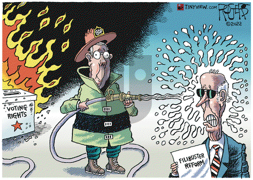 Rob Rogers on Friday January 14, 2022 Comic Strip
