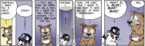 Get Fuzzy on Wednesday June 26, 2013 Comic Strip