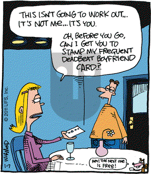 Reality Check - Friday January 7, 2011 Comic Strip