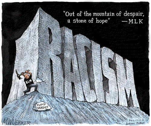 Matt Wuerker on Wednesday April 21, 2021 Comic Strip