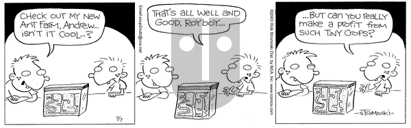 Soup to Nutz - Old on Monday July 7, 2003 Comic Strip