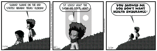 The Boondocks on Thursday June 21, 2012 Comic Strip