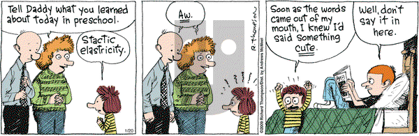 Cul de Sac - Thursday January 20, 2022 Comic Strip