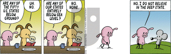 Pearls Before Swine - Saturday April 13, 2024 Comic Strip