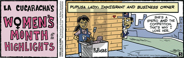 La Cucaracha on Wednesday March 3, 2021 Comic Strip