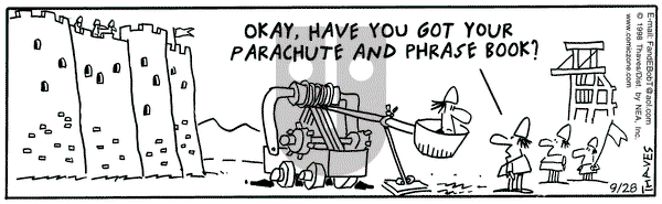 Frank and Ernest on Monday September 28, 1998 Comic Strip