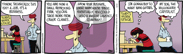 The Buckets on Thursday November 17, 2016 Comic Strip