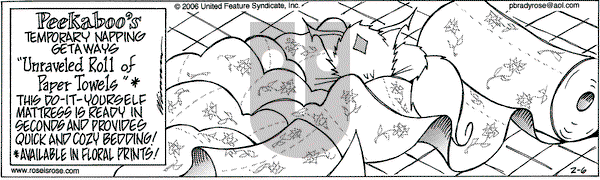 Rose is Rose on Monday February 6, 2006 Comic Strip