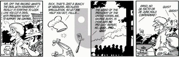 Doonesbury - Wednesday May 24, 1989 Comic Strip