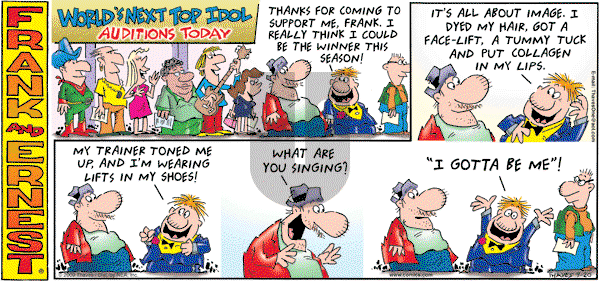 Frank and Ernest on Sunday September 20, 2009 Comic Strip