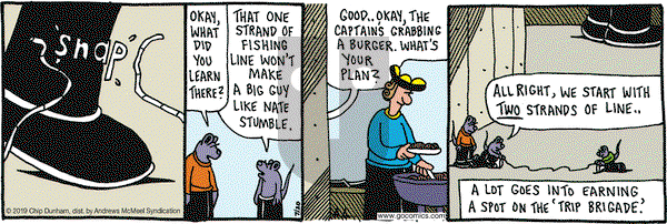 Overboard on Saturday July 20, 2019 Comic Strip