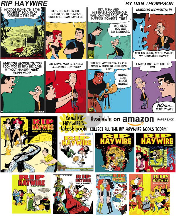 Rip Haywire on Sunday June 9, 2019 Comic Strip