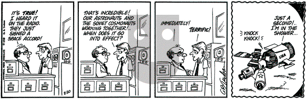 Doonesbury on Monday August 20, 1973 Comic Strip