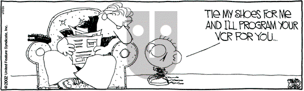 The Buckets on Thursday January 17, 2002 Comic Strip