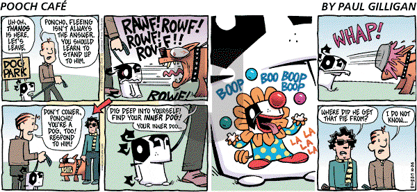 Pooch Cafe on Sunday October 26, 2008 Comic Strip